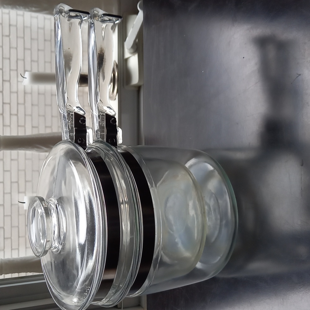 Vintage Pyrex #6283 glass double boiler